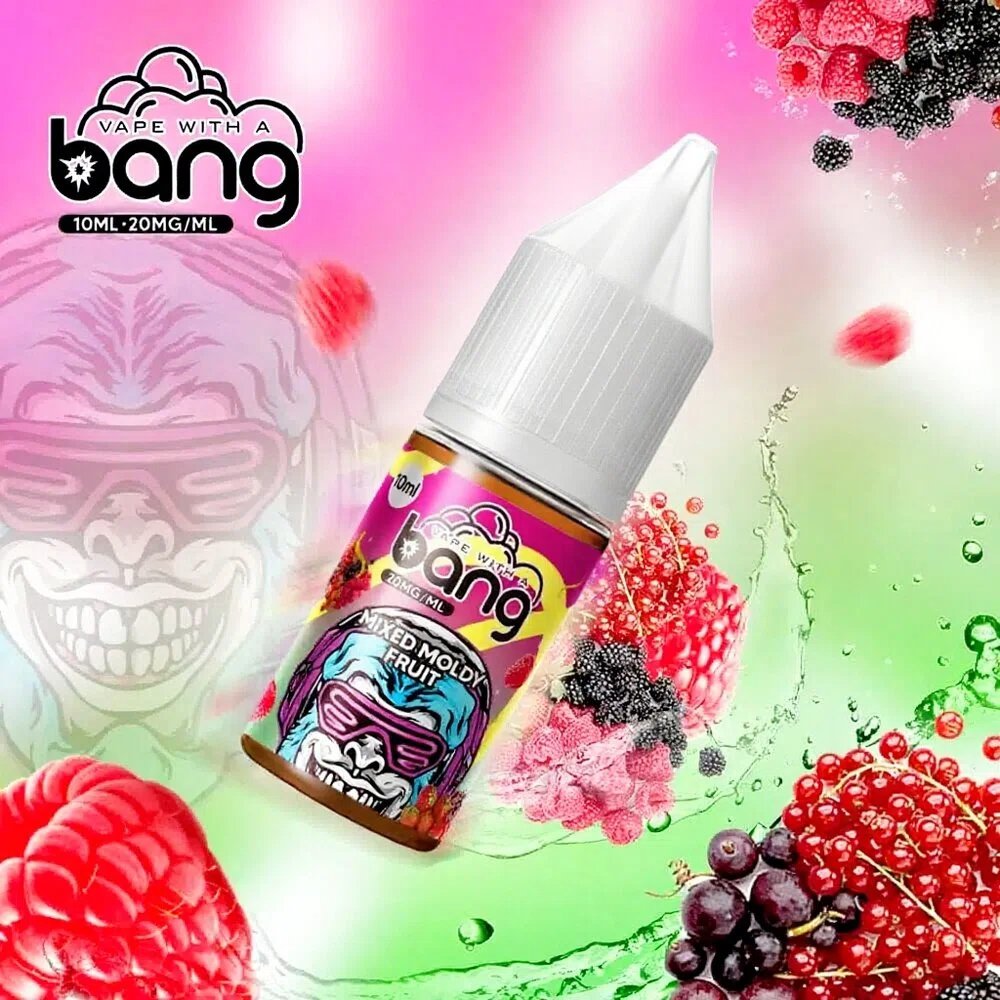 Bang 煙油 小煙煙油 電子煙煙油 10ML/20mg 多重口味可選 兼容各種開放式電子煙主機 Bang 煙油
